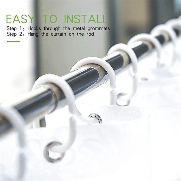 shower curtain hooks