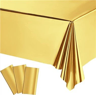 Nappe rectangulaire en papier d'aluminium