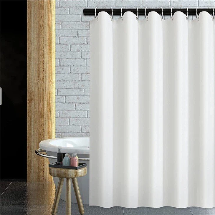 extensible shower curtain