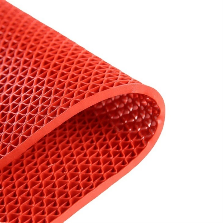 Hollow Pvc Plastic Floor Mat Wholesale Waterproof Non-slip Splicing Mat Swimming Pool Bathroom Toilet Floor Mat